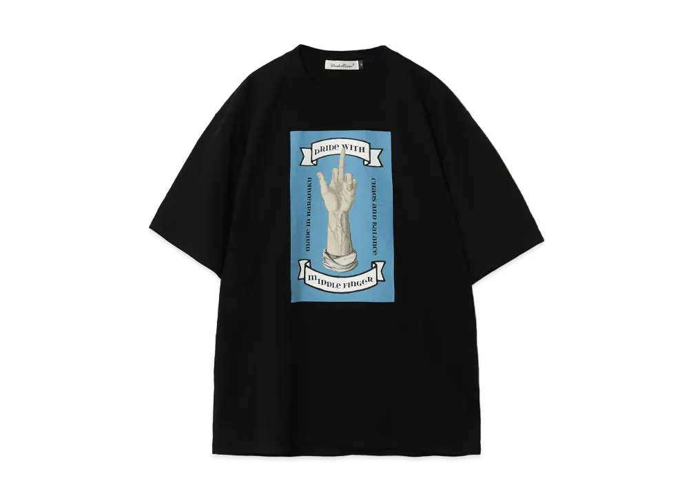 アンダーカバー 24SS コットン Tシャツ "ブラック"