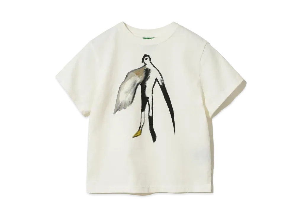 UNDERCOVER 24SS Cotton T-Shirt Kids "Off White"