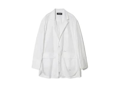 UNDERCOVER 24SS Cotton Typewriter Shirt Custom Jacket "White"