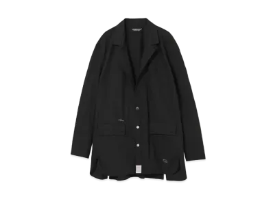 UNDERCOVER 24SS Cotton Typewriter Shirt Custom Jacket "Black"