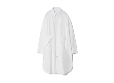 UNDERCOVER 24SS Cotton Typewriter Shirt Custom Coat "White"