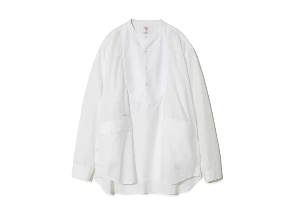 UNDERCOVER 24SS Cotton Typewriter Bottom Shirt "White"