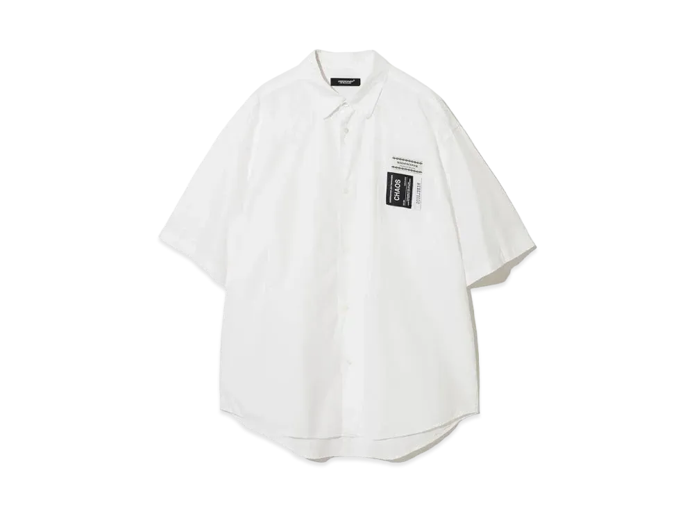 UNDERCOVER 24SS Cotton Broad Shirt "White"