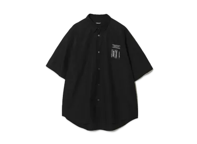 UNDERCOVER 24SS Cotton Broad Shirt "Black"