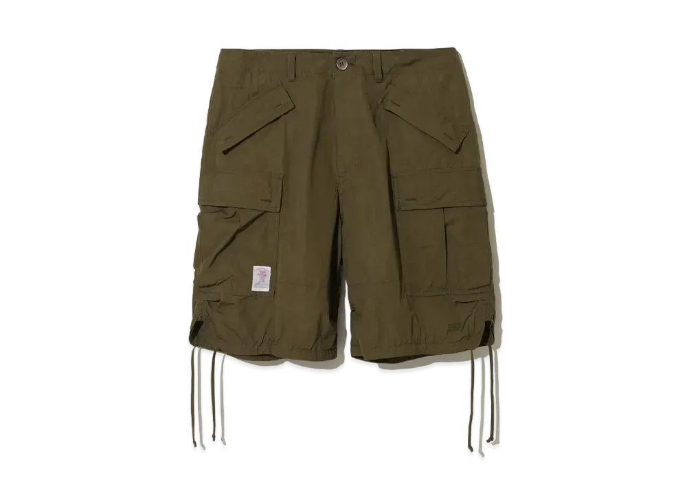 UNDERCOVER 24SS Cotton Shirter Amie Shorts "Gray Khaki"