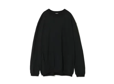 UNDERCOVER 24SS Cotton T-Shirt Custom Pullover "Black"