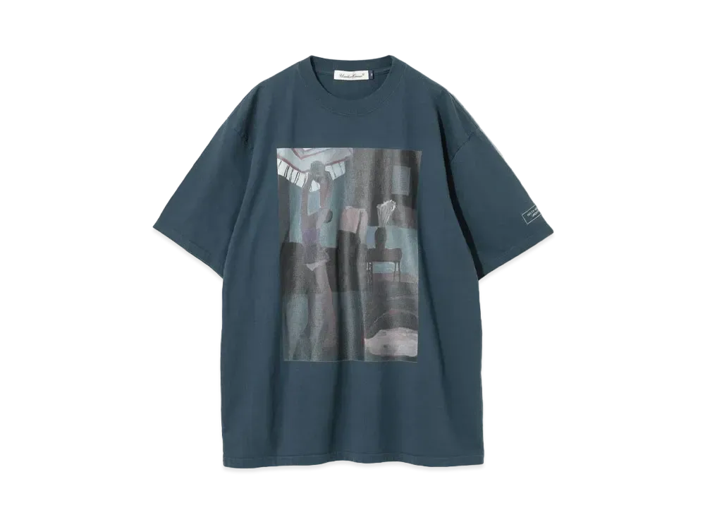 UNDERCOVER Cotton T-Shirt "Gray Green"