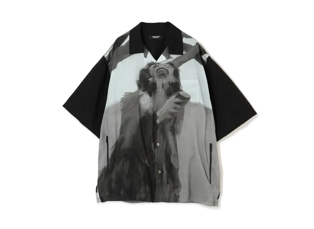 UNDERCOVER Rayon Shirt "Gray Base"