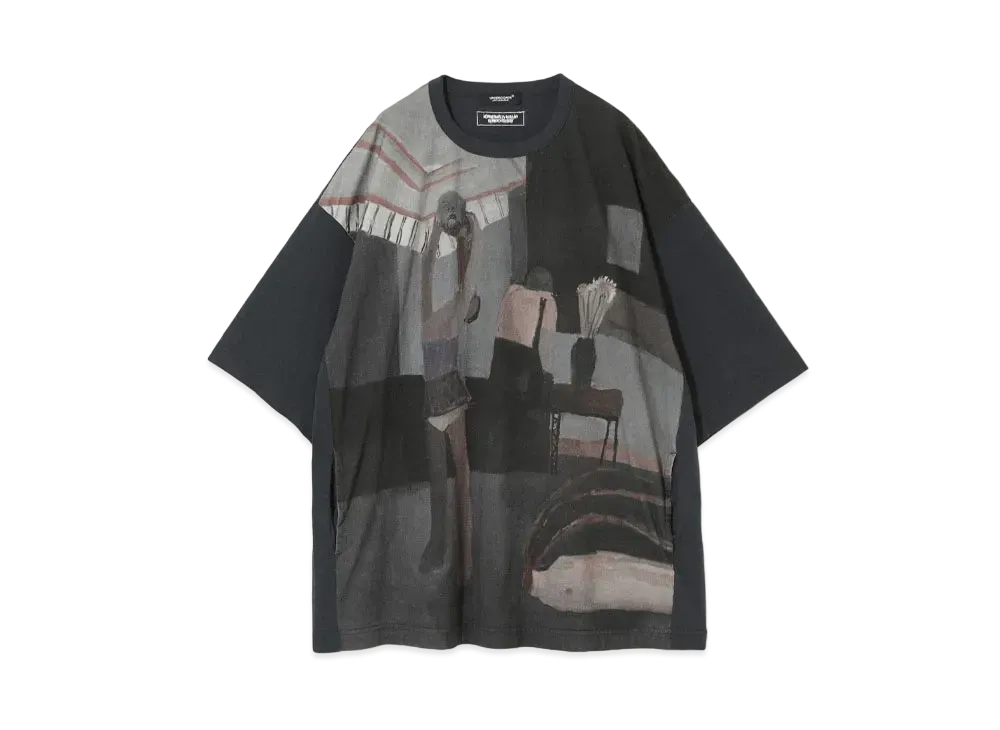 UNDERCOVER Cotton T-Shirt "Gray Green"