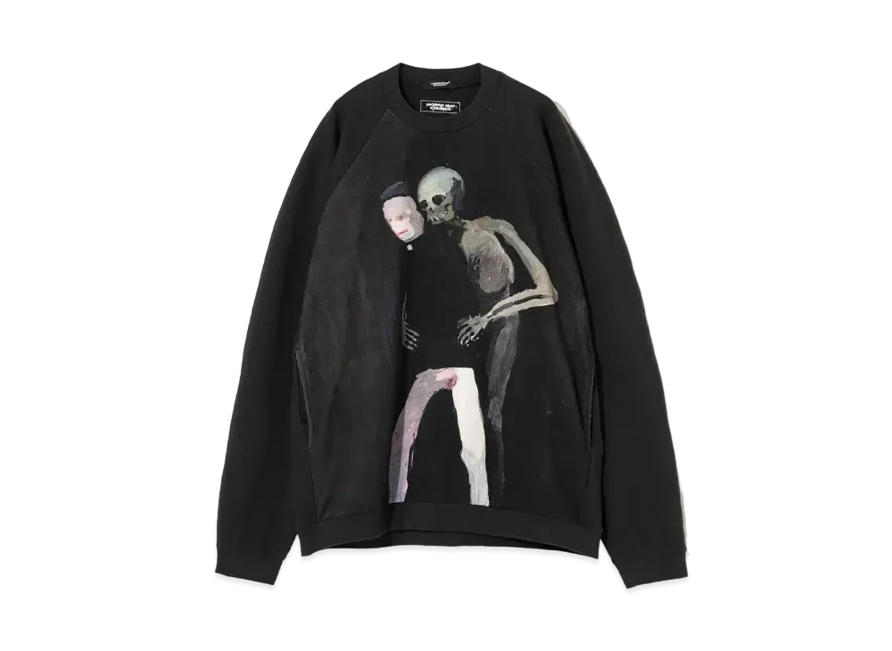 UNDERCOVER Cotton Sweat Pullover "Black"