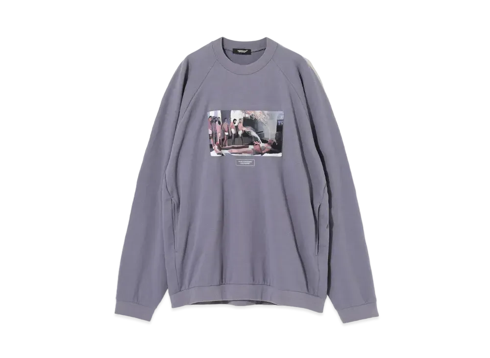 UNDERCOVER Cotton Sweat Pullover "Gray Blue"