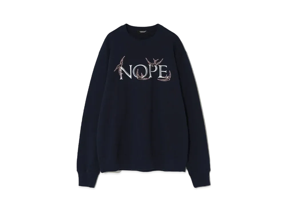 UNDERCOVER Cotton Sweat Pullover "Navy"