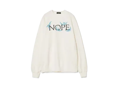 UNDERCOVER Cotton Sweat Pullover "White"