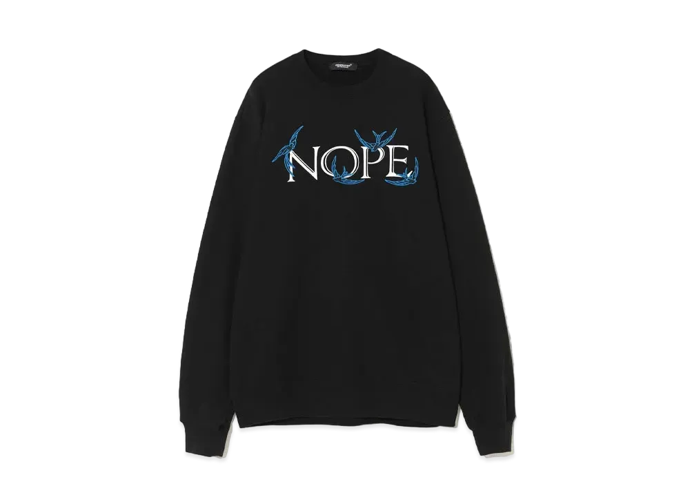 UNDERCOVER Cotton Sweat Pullover "Black"