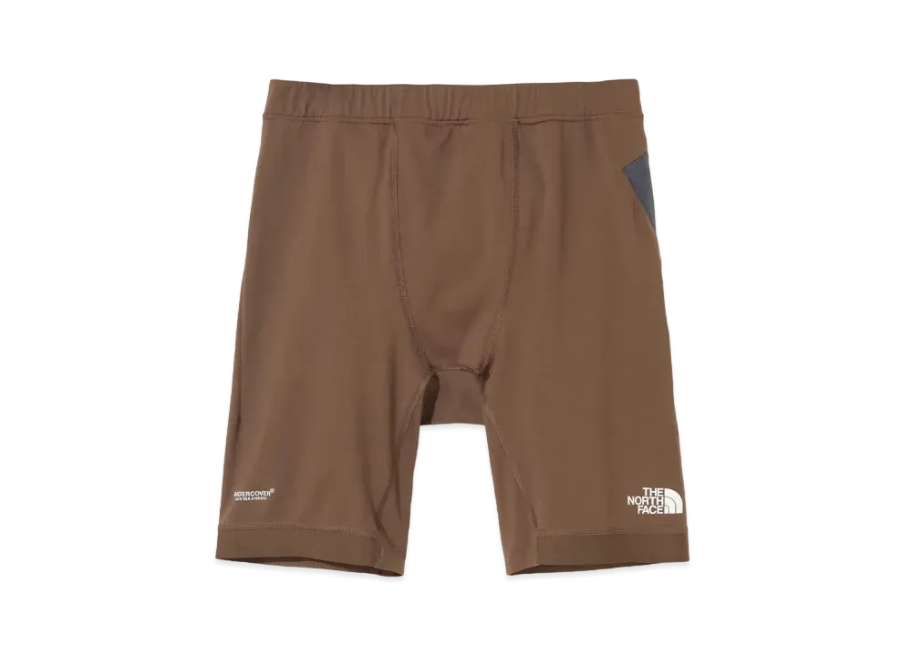 UNDERCOVER x THE NORTH FACE SOUKUU SEASON 2 Trail Run Utility Short Tights "Periscope Gray/Dark Earth Brown"