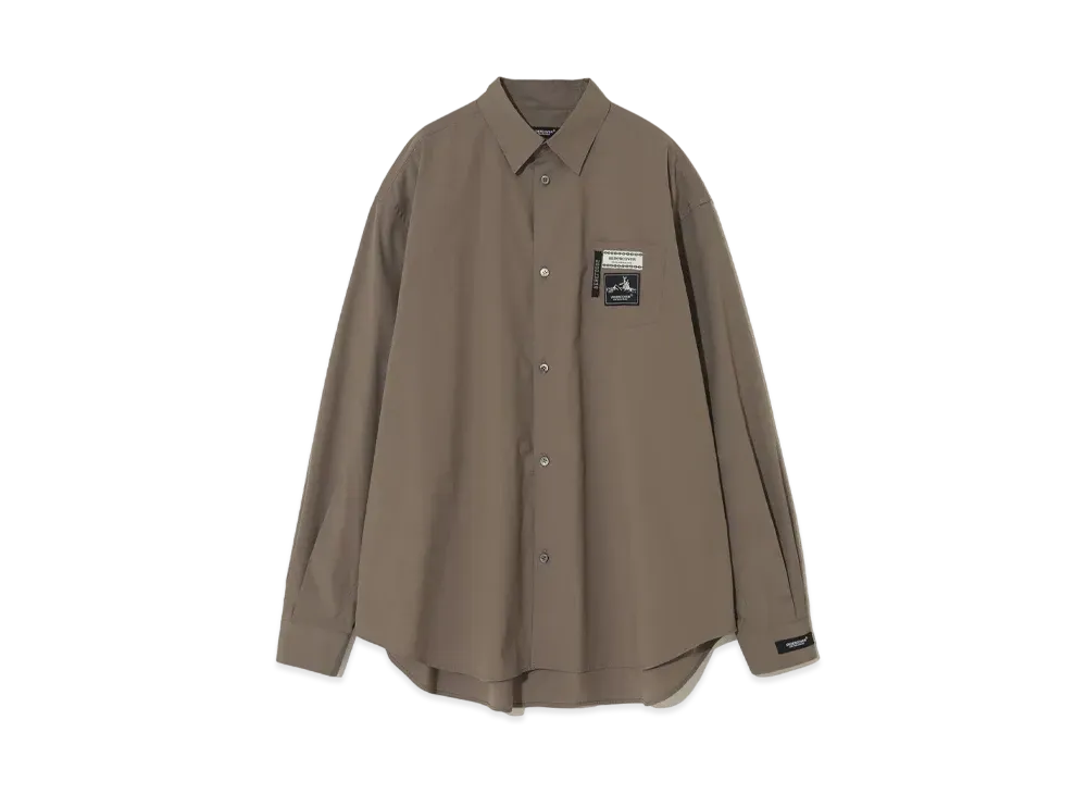UNDERCOVER Coolmax® Broad Shirt "Gray Beige"