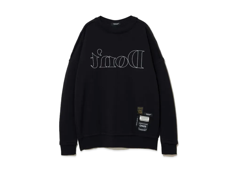 UNDERCOVER Cotton x Polyester Pullover "Black"