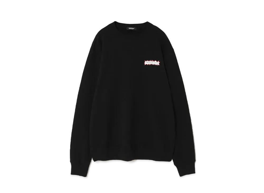 UNDERCOVER Cotton Sweat Pullover "Black"