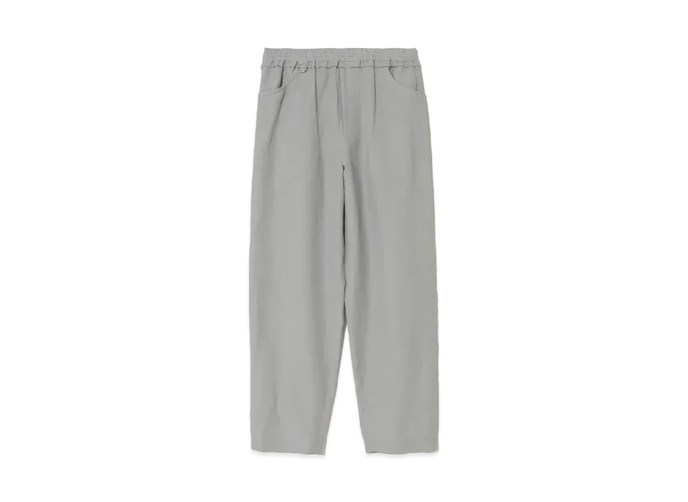 UNDERCOVER Linen Blend Wool Pants "Light Gray"