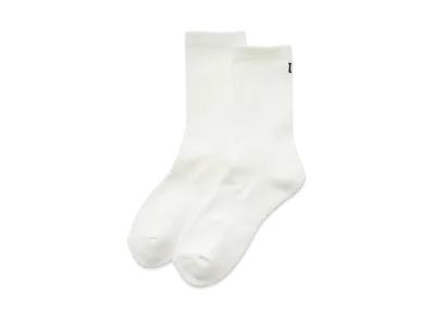 UNDERCOVER One Point Logo Socks "White"