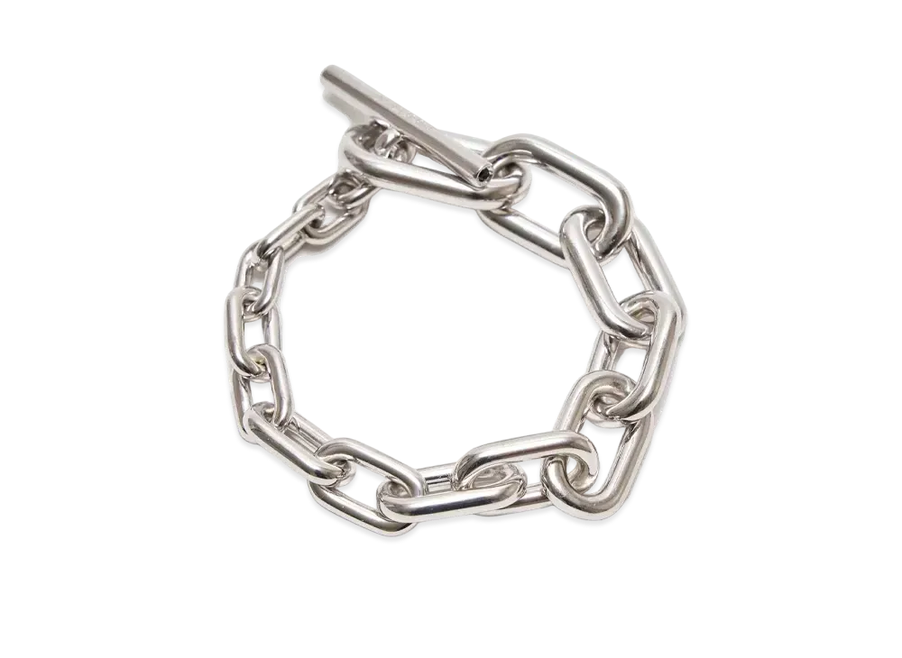 UNDERCOVER Brass Chain Bracelet "Silver"