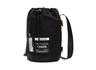 UNDERCOVER Nylon Shoulder Drawstring Bag "Black"