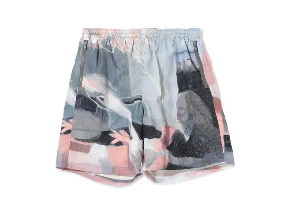UNDERCOVER Nylon Taffeta Short Pants "Gray Base"