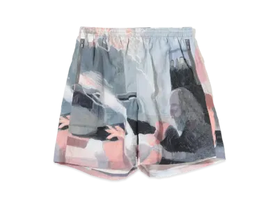 UNDERCOVER Nylon Taffeta Short Pants "Gray Base"