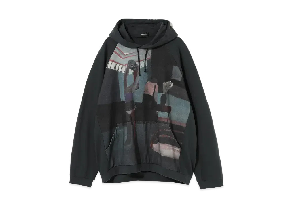 UNDERCOVER Cotton Sweat Hoodie "Gray Base"