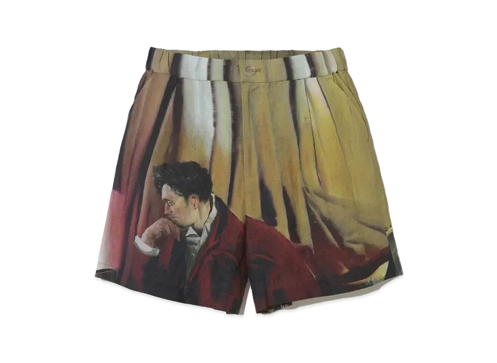 UNDERCOVER Linen Short Pants "Beige Base"