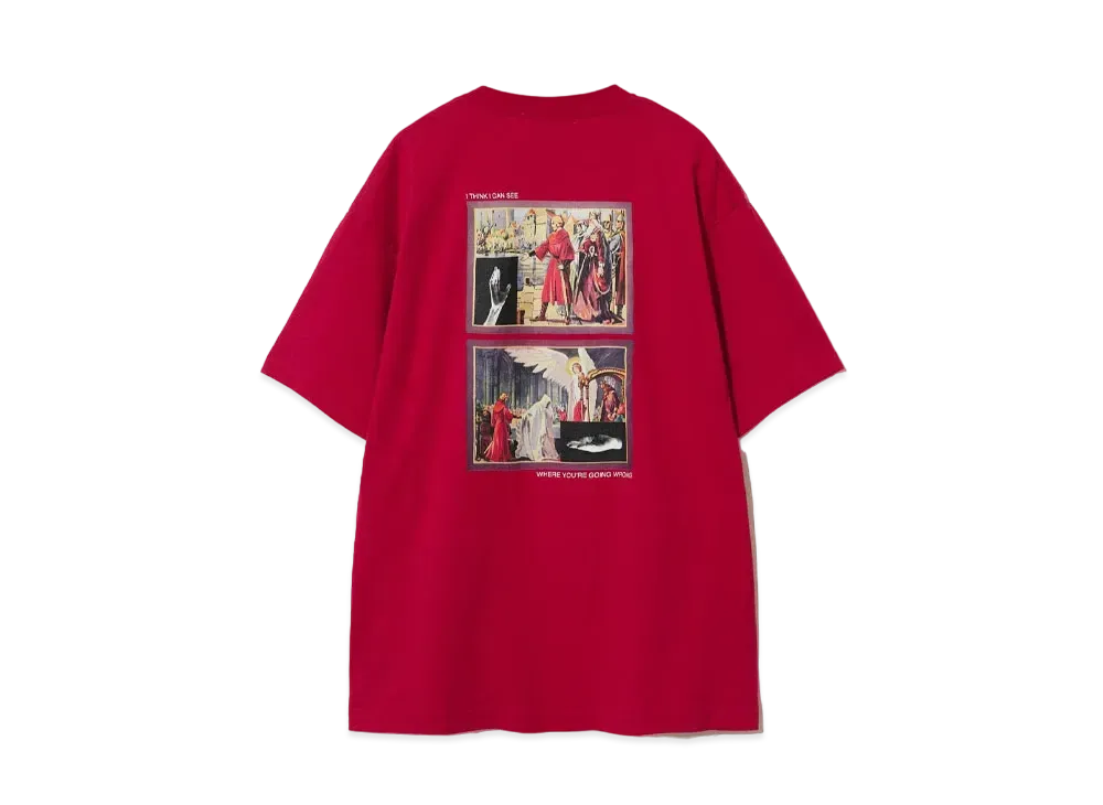 UNDERCOVER Cotton T-Shirt "Red"