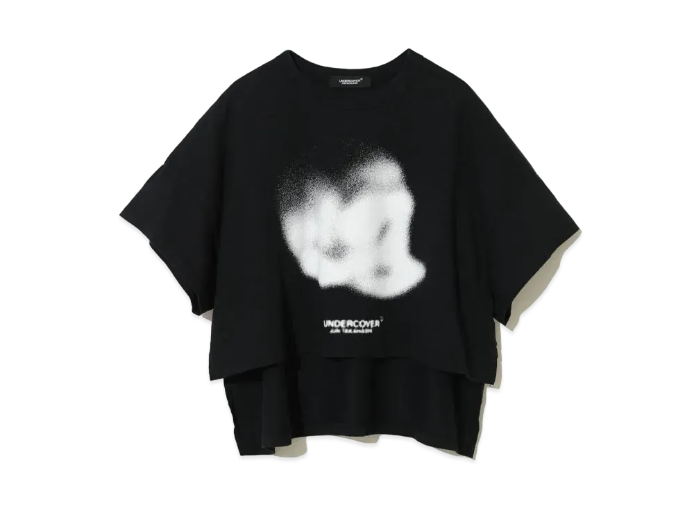 UNDERCOVER Cotton Short Wide T-Shirt "Black"