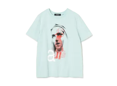 UNDERCOVER Cotton T-Shirt "Pale Blue"