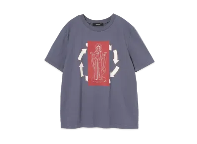 UNDERCOVER Cotton T-Shirt "Blue Purple"