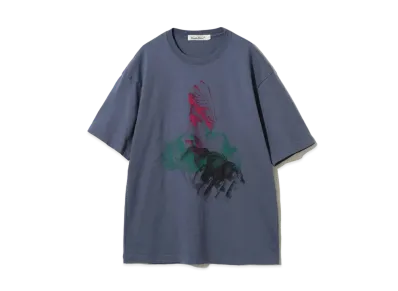 UNDERCOVER Cotton T-Shirt "Blue Purple"