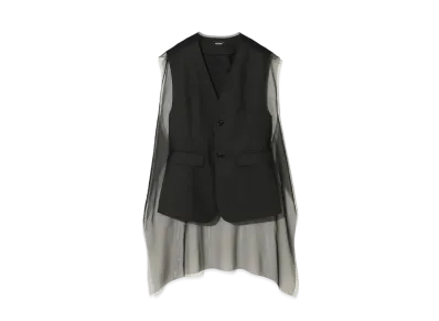 UNDERCOVER Pinhead Vest "D.Charcoal"