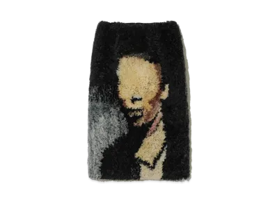 UNDERCOVER Silk Ruffle Skirt "Black Base"