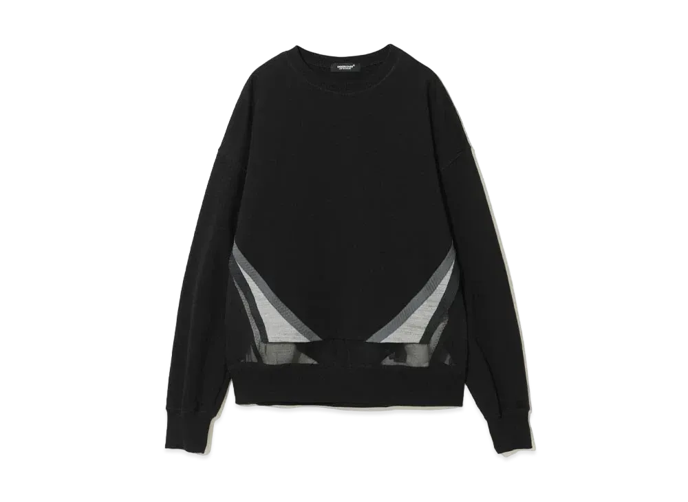 UNDERCOVER Cotton Sweat Pullover "Black"