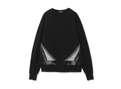 UNDERCOVER Cotton Sweat Pullover "Black"