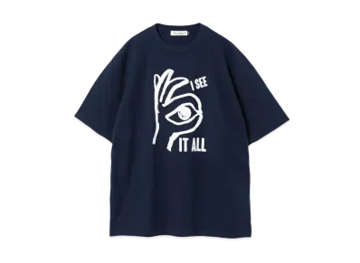 UNDERCOVER Cotton T-Shirt "Navy"