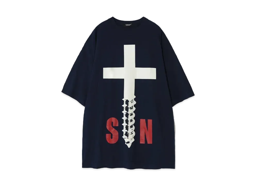 UNDERCOVER Cotton Big T-Shirt "Navy"
