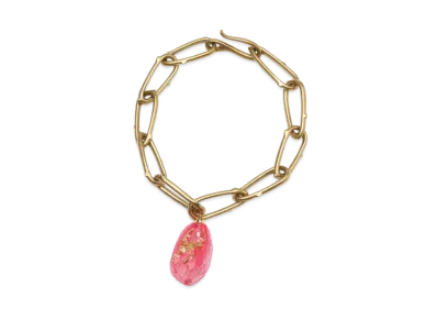 UNDERCOVER Brass Thorns Necklace "Pink"