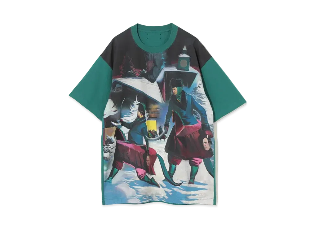 UNDERCOVER Cotton T-Shirt "Green Base"