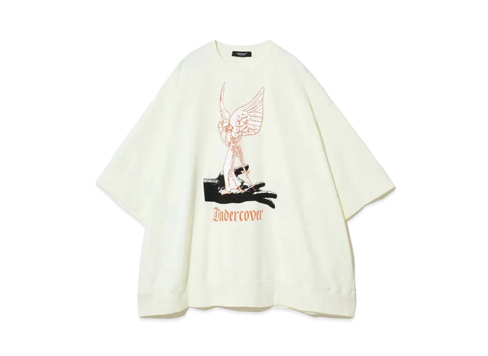 UNDERCOVER Cotton Sweatshirt Wide T-Shirt "Ivory"
