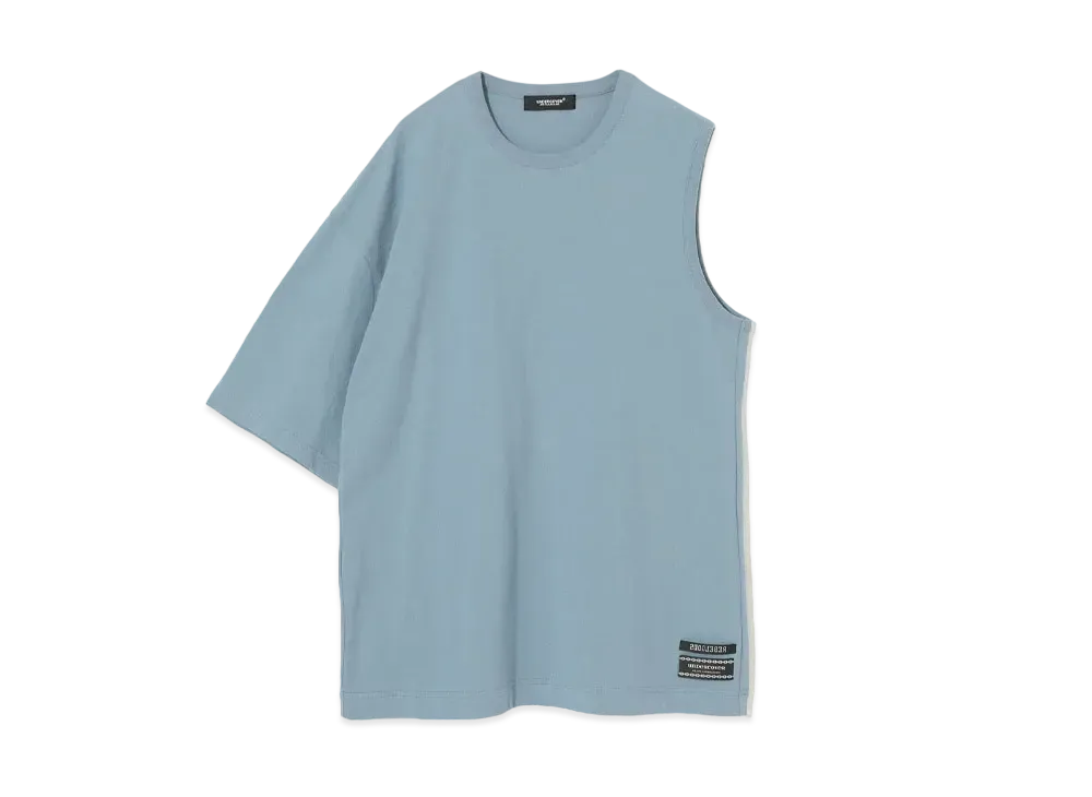 UNDERCOVER Cotton Asymmetric T-Shirt "Gray Base"