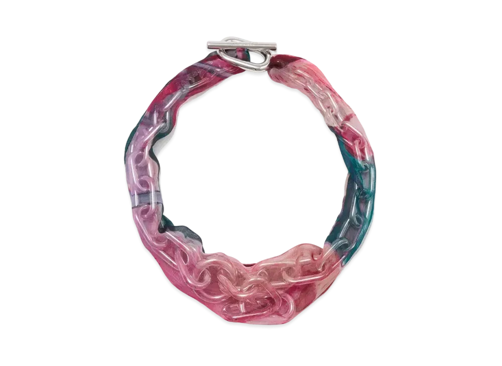 UNDERCOVER Chain Necklace "Pink Base"