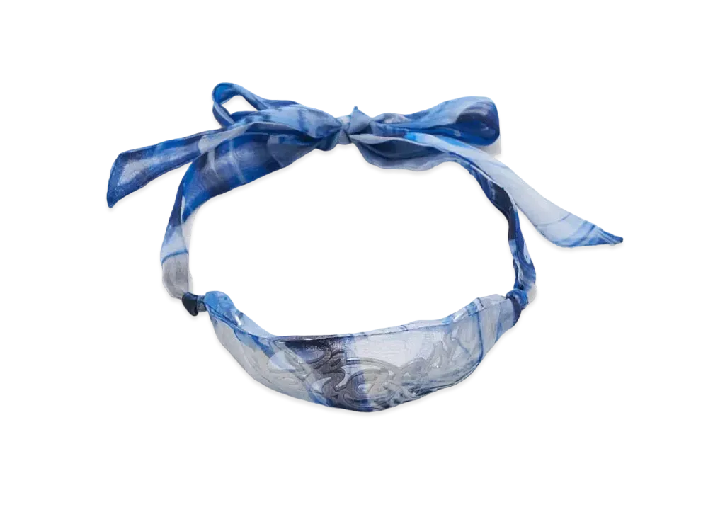 UNDERCOVER Brass Necklace "Blue Base"