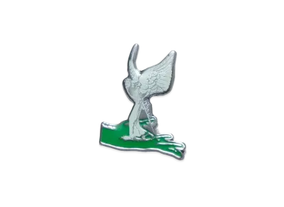 UNDERCOVER Brass Pin Badges "Black"