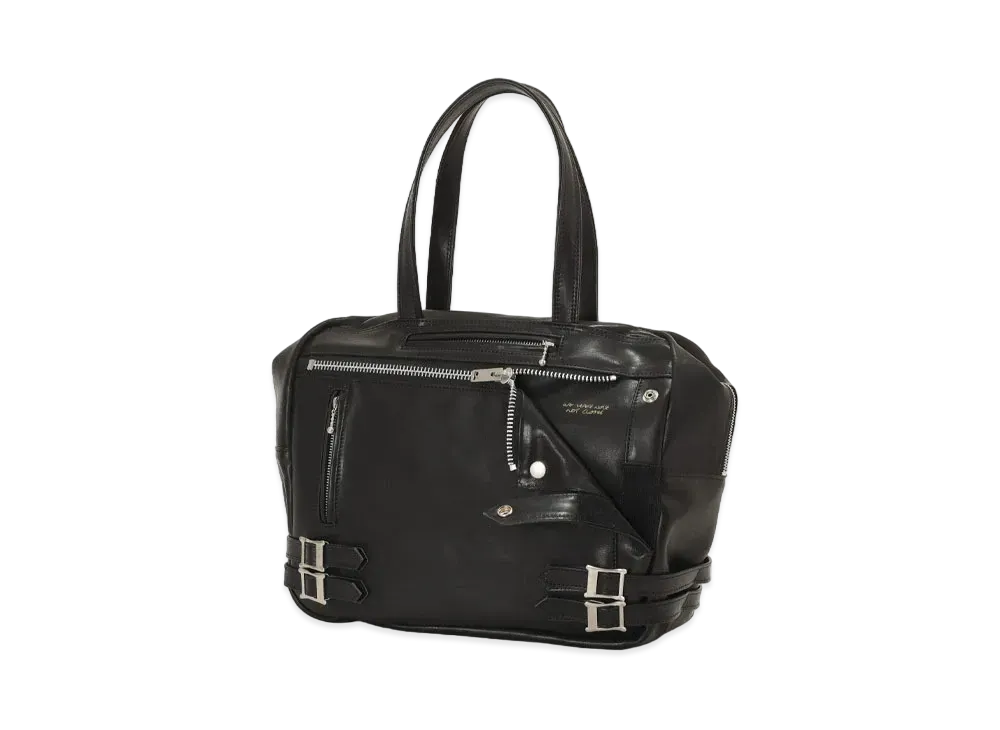 UNDERCOVER Cow Leather Rider Bag "Black"