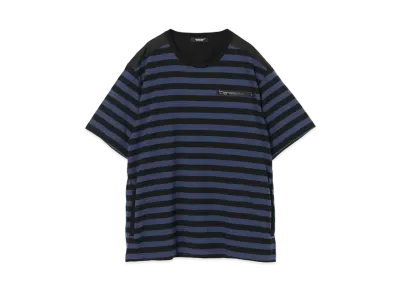 UNDERCOVER Cotton T-Shirt "Blue Border"